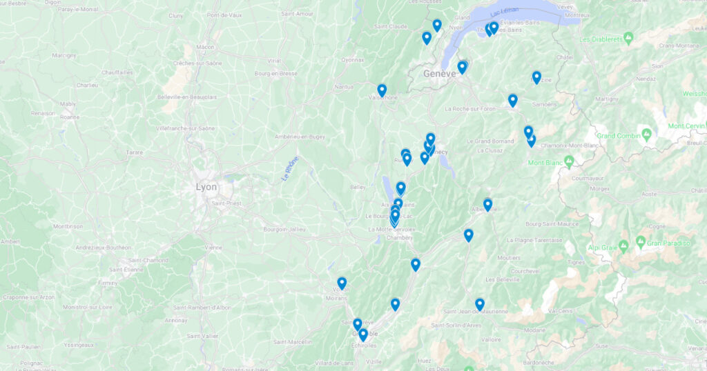carte bornes de recharges sowatt solutions